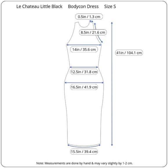 SOLD | NWT Le Chateau Little Black Halter Bodycon Dress - Picture 11 of 15